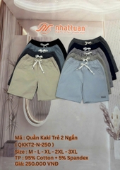 QUẦN KAKI TRẺ 2 NGẮN