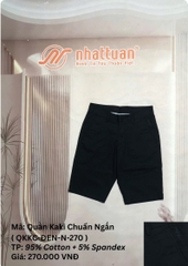QUẦN KAKI CHUẨN NGẮN