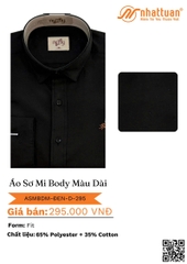 ÁO SƠ MI BODY MÀU DÀI