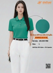 Áo Thun Nữ Polo Màu CS Ngắn 185.