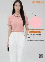 Áo Thun Nữ Polo Màu CS Ngắn 185.