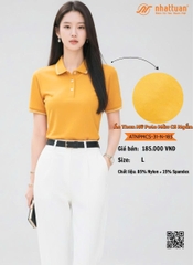 Áo Thun Nữ Polo Màu CS Ngắn 185.