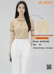 Áo Thun Nữ Polo Màu CS Ngắn 185.