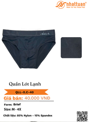 Quần lót lạnh 40*