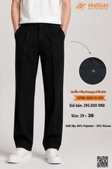 Quần Tây Baggy Đen Dài 295.