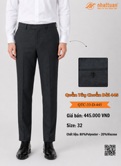 Quần Tây Chuẩn 33 Dài 445