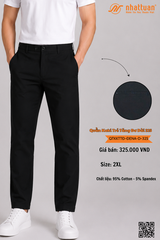 Quần Kaki Trẻ Tăng Đơ ĐenA Dài 325*