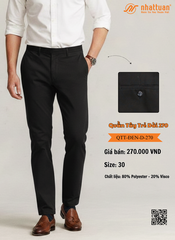 Quần Tây Trẻ Đen Dài 270*