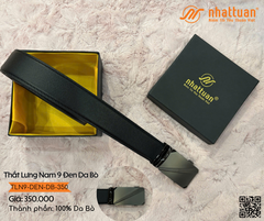 Thắt Lưng Nam 9 Đen Da Bò 350