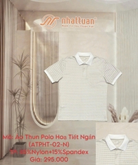 Áo Polo Họa Tiết Tay Ngắn