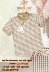 Áo Polo Họa Tiết Tay Ngắn