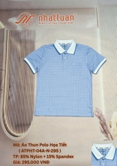Áo Polo Họa Tiết Tay Ngắn