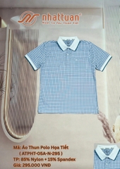 Áo Polo Họa Tiết Tay Ngắn