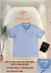 Áo Polo Họa Tiết Tay Ngắn