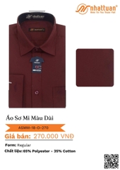 Áo Sơ mi Màu Tay Dài