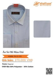 Áo Sơ mi Màu Tay Dài