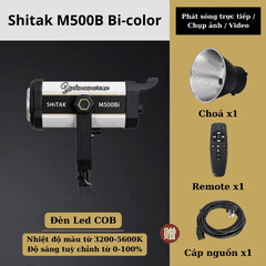 Đèn led Shitak M500Bi/ 3200-5600K
