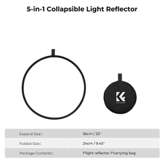 Hắt sáng K&F Concept 5 in 1 56/80/110 cm