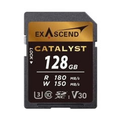 Thẻ nhớ SD Exascend Catalyst V30 128GB đọc 180MB/s ghi 150MB/s