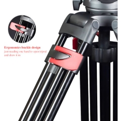 Chân máy quay Miliboo MTT609B Carbon - Hàng chính hãng
