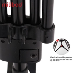 Chân máy quay Miliboo MTT609B Carbon - Hàng chính hãng