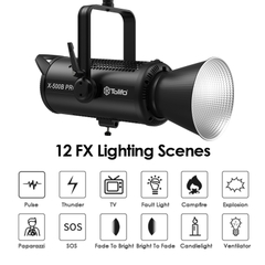 Đèn LED Tolifo X-500B Pro 500W DMX 512 Có choá