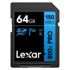 Thẻ nhớ SDXC Lexar Professional 800x Pro UHS-I V30 Series