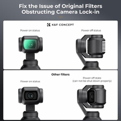 Kính Lọc K&F Concept Magnetic MCUV (KF01.2534) Cho DJI Osmo Pocket 3 Và Pocket 4