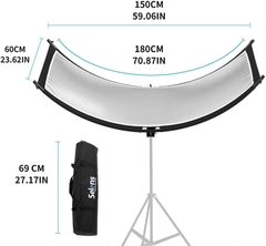 Hắt sáng cong Selens 60*180cm 4in1