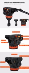 Chân máy quay Coman DF26 (Q7PLUS) - Hàng chính hãng
