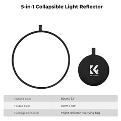 Hắt sáng K&F Concept 5 in 1 56/80/110 cm