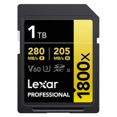 Thẻ Nhớ SDXC Lexar Professional 1800x UHS-II V60 Series