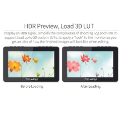 Màn hình cảm ứng Feelworld LUT7S Pro 7 inch 3D LUT 4K HDMI 3G-SDI