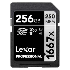 Thẻ nhớ SDXC Lexar Professional 1667x UHS-II V60 Series