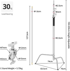 Chân Ambitful C-Stand Photography