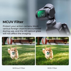 Kính Lọc K&F Concept Magnetic MCUV (KF01.2534) Cho DJI Osmo Pocket 3 Và Pocket 4