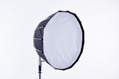 Softbox Tolifo Deep 120cm thao tác nhanh kèm lưới tổ ong