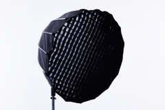 Softbox Tolifo Deep 120cm thao tác nhanh kèm lưới tổ ong