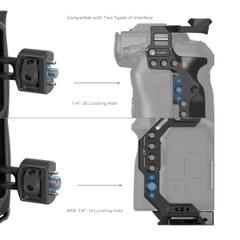 SmallRig Side Handle 2 đầu ốc đa năng 1/4 và 3/8 4346