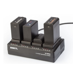 Swit LC-D421 4-ch Multi-type DV Charger