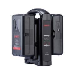 Bộ sạc Swit SC-302S 2-ch cho pin V-mount - Hàng chính hãng