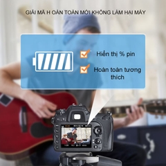 Pin ảo Pisen NJ-LP-E6 thay thế pin Canon NP-E6