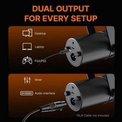 Micro Saramonic MV Pod Thu Âm Chuyên Nghiệp Cho Podcasting, Livestream Và Gaming