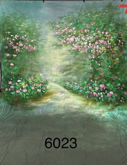 Phông vải vẽ hoa Y6023 3x6m