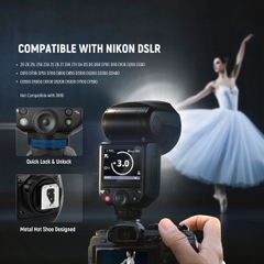 Đèn Flash Neewer Z2 Pro 76Ws TTL for Canon, Sony, Fuji, Nikon