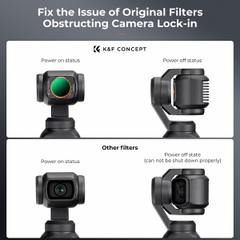 Kính Lọc K&F Concept Magnetic ND2-32 (KF01.2544) Cho DJI Osmo Pocket 3 Và Pocket 4