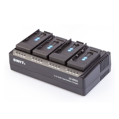 Swit LC-D421 4-ch Multi-type DV Charger