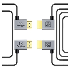 Dây HDMI Portkeys 2.5MM Ultra-Thin - Hàng chính hãng