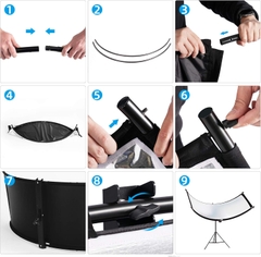 Hắt sáng cong 60*180 4 in1