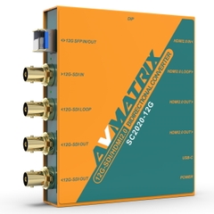 Bộ Chuyển Đổi Avmatrix SC2020-12G SDI/HDMI2.0 Bidirectional Converter